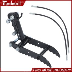 Findmall For Mini Excavator&Compact Digger Clamp Kit Hydraulic Thumb Attachment