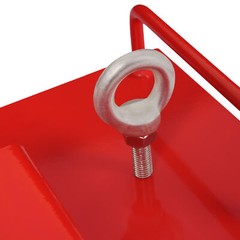 Forklift Trailer Hitch Receiver 2” Tow Hitch Attachments for Dual Pallet Fork