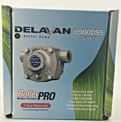 Delavan RollerPro 6 Roller Pump 6900DSS 3/4″ FNPT Ports 150 PSI 22.8 GPM DS CCW