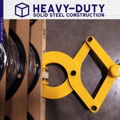 BISupply | Pallet Puller Clamp in Yellow – 6000 lb pound Capacity – Pallet