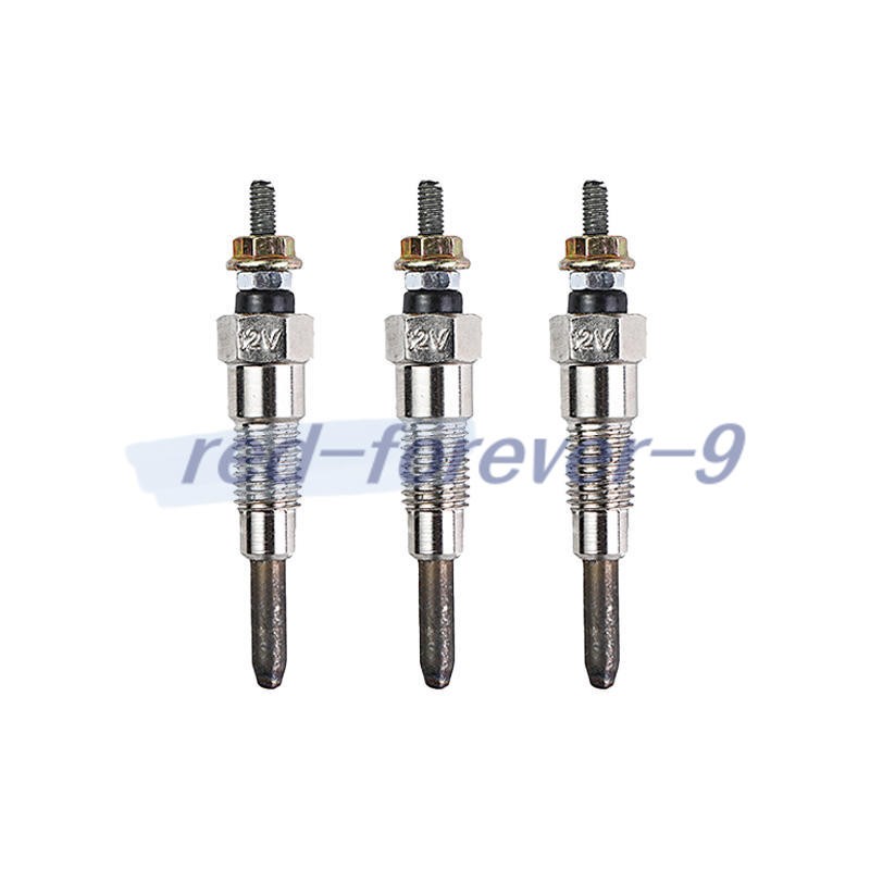 3X Glow Plug 15951-65510 For Kubota B4200 B5200 B6200 B7200 B8200 B20 G3200