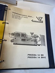 Metalmeccanica Plastic Injection Molding Machine Parts Manual