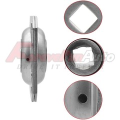 FD208R1-1/8 ST208-1-1/8N Harrow Flange Disc Bearing Unit 1-1/8″ Square Bore