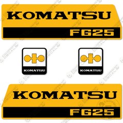 Fits Komatsu FG25 Decal Kit Forklift Equipment Decals – 7 YEAR VINYL