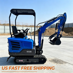 MX20R 1.2T Mini Excavator 23HP Rato Engine Pilot Control Hydraulic Thumb Digger
