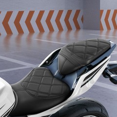 Ninja 400 Z400 Rider Passenger Seat Cushion Pillion Set 2018-2024