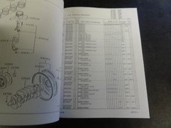 Caterpillar CAT 4G63 4G64 Gasoline Engines Fork lift Parts Manual