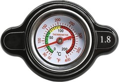 High Pressure Radiator Cap with Temperature Gauge Radiator Cap Fit for Off-Road