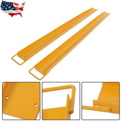 Max Pallet Fork Extension Heavy Duty Steel Pallet Extensions 4.5″ Width 4600 LBS