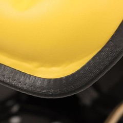 YELLOW SUSPENSION TRACTOR Seat FOR JOHN DEERE 1020 1530 2020 2030 2040 2155 5210