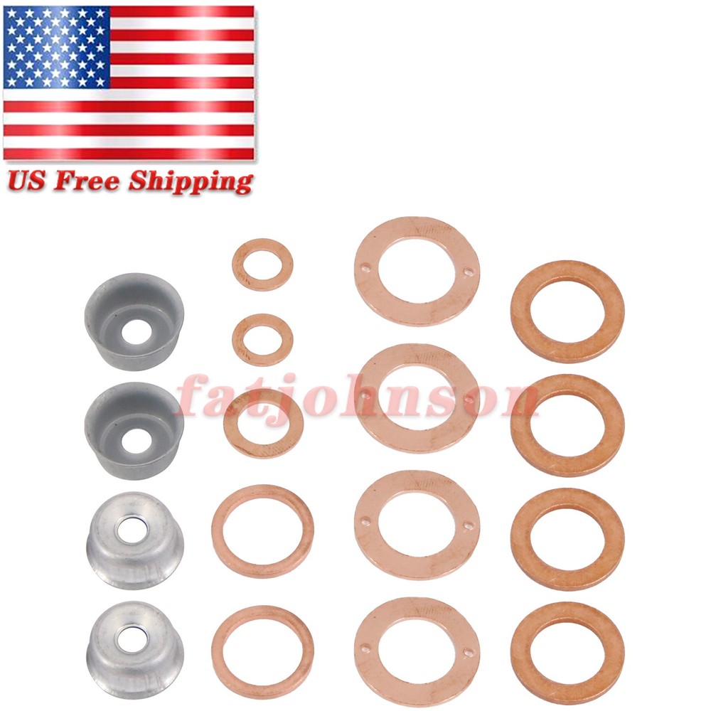 For Kubota V2203 V2003 V1702 V1902 V1903 V3300 Injector Seal Kit 19077-53650 US