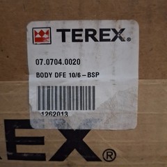 Terex 07.0704.0020 Hydraulic Diverter Valve Body DFE 10/6 BSP DFE152/6 Genie AWP