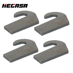 4X Steel Mounting Brackets For Pin Type Over The Bucket Loader Pallet Forks