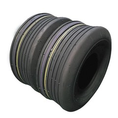 Set of(2) 16×6.50-8 4 Ply millionparts Rib Tire for lawn mower garden tractor
