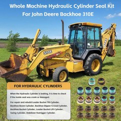 Whole Machine Cylinder Seals Rebuild Kit For John Deere 310E Backhoe Loader
