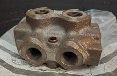 Terex 07.0704.0020 Hydraulic Diverter Valve Body DFE 10/6 BSP DFE152/6 Genie AWP