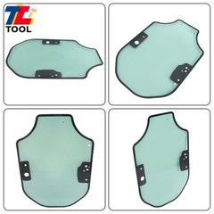 Cab Front Door Glass 345-6230 3456230 For Caterpillar 226D 232D 279D 297D