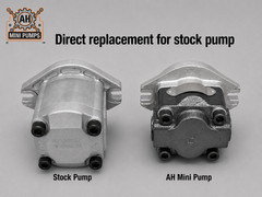 AHPR1 Hydraulic Pump for Chinese Mini Excavator RATO 420 Engine 9 Spline BSPP
