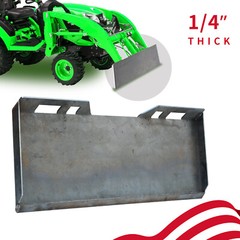 Mount Plate 1/4″ Skid Steer Tractor Adapter Loader Quick Tach Attachment Steel