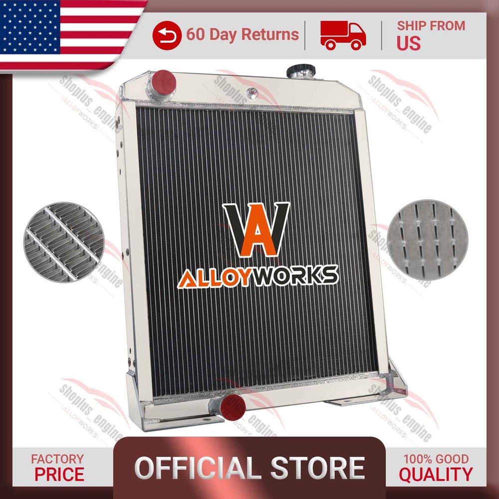 4Row 70mm RADIATOR fits JOHN DEERE 410B,410C,410D,415B,510B 515B,610B,610C