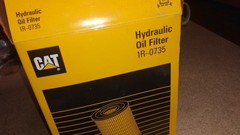 CAT Hydraulic Filter Ir-0735 — two filters