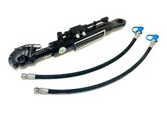 Hydraulic Top Link Cat 2+2 with Hook, 23-6″-33,65″ / 8″Stroke with Valve+Hoses