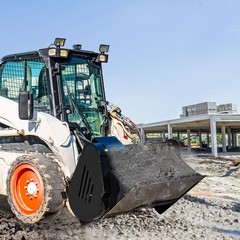 48″ Skid Steer Concrete Cement Mixer Attachment For Bobcat CAT Skid Steer