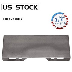 1/2″Quick Tach Attachment Mount Plate Hitch For Skid Steer Loader Bobcat Kubota