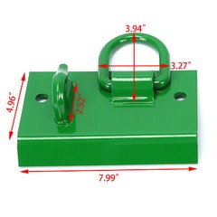 Bolt on D Rings Grab Hooks For John Deere Compact Tractor 1025R 2032R 3320 2520
