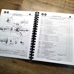 Farmall International H Hv Tractor Parts Manual Catalog Book Schematic Assembly