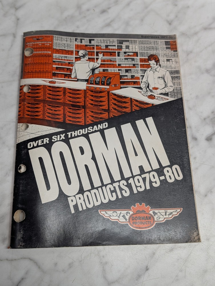 DORMAN PRODUCTS 1979-80 OVER SIX THOUSAND SUPERSEDES 1977-78