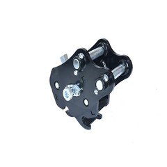Semi-auto tool-free quick coupler for mini excavators local stock free shipping