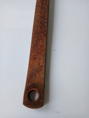 John Deere Oem UsedE55071 BRACE 15 1/4 Inch Removed From 1209