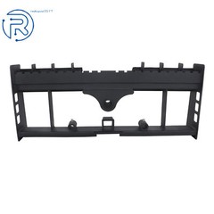 2500LBS Heavy-Duty Skid Steer Pallet Fork Frame W/Receiver Hitch & Spear Sleeves