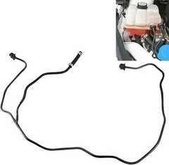Radiator Reservoir Coolant Hose compatible with Ford Focus Black