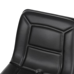 Universal Forklift Seat Adjustable Tractor Seat PU Bulldozer Seat Drainage Hole
