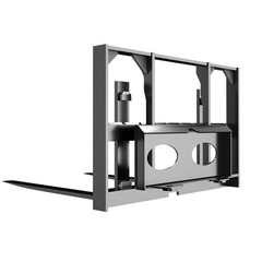Mini Skid Steer Loader Hydraulic Sliding Forks Pallet Forks U.S. Inventory