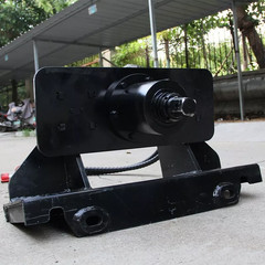 Hydraulic Auger Attachment For Mini Skid Steer Post Hole Drilling Tool Free Ship