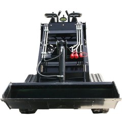 13.5HP Gas Engine Mini Skid Steer Loader Compact Stand On Loader w/Bucket EPA