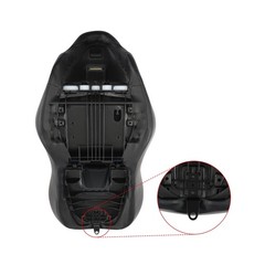 XMT-MOTO Hammock Rider Passenger Seat Fit for Harley Touring and Tri Glide mo…