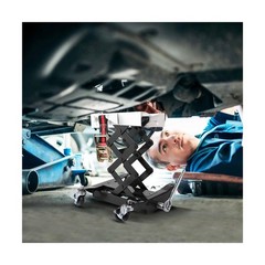 GarveeTech 450 LBS Low Profile Transmission Jack – Heavy-Duty Auto Repair Lif…