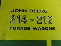 John Deere 214 and 216 Forage Wagons Operator’s Manual OM-C19501 Issue G8