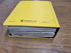 CATERPILLAR, 992C Wheel Loader, Service Manual Notebook vintage 1988