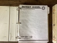 DETROIT DIESEL SERIES V-71 SERVICE MANUAL SET 1989 SECTIONS 1-3, 4-15 Free Ship