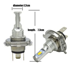 2 Super Bright LED headlight light bulbs for 2011 Suzuki LT-F400 KingQuad 400FSi