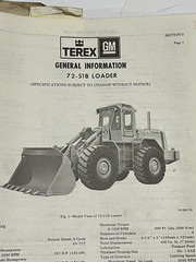 Terex 72-51B Articulating Wheel Loader Vintage Service Manual