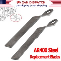 AR400 Steel Mower Replacement Blades For Mower King Skid Steer Brush Hog Cutter