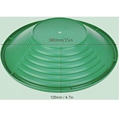 15″ PANNING GOLD PAN – GREEN, Fast Delivery