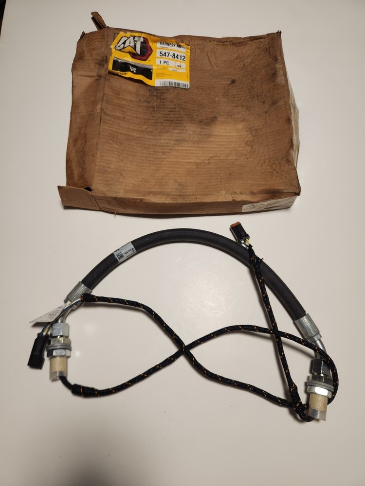 New Oem CAT Self Level Sensor Wiring Harness CATERPILLAR 547-8412 242D3 259D3