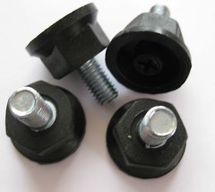 Adjustable Levelling Feet/foot M8 x 25 thread table desk cabinet Packs of 4 8 12